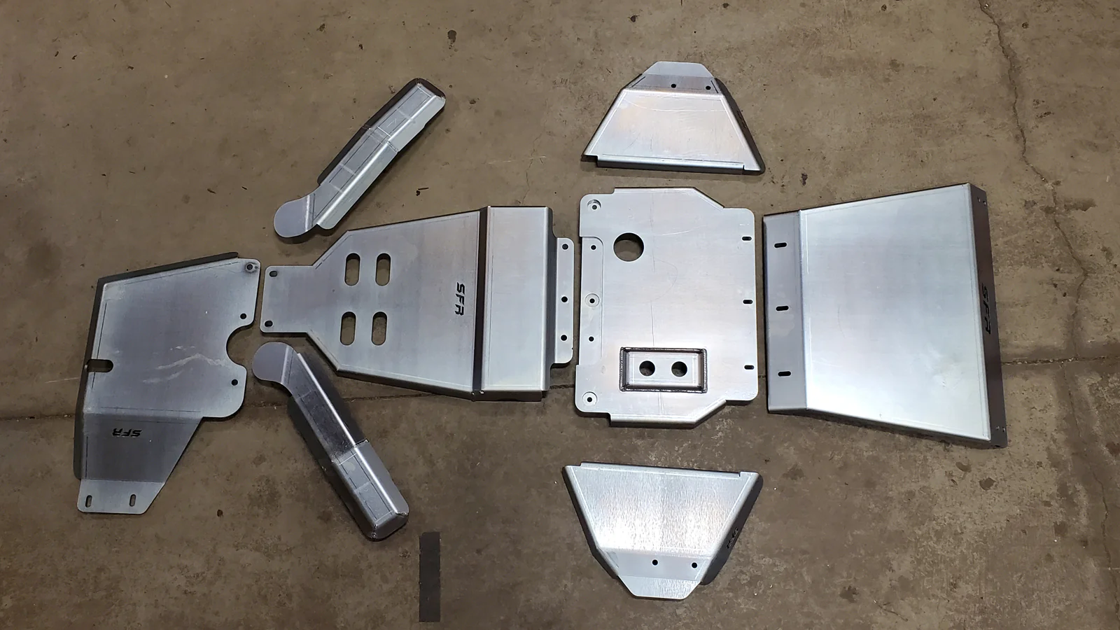 6G Bronco Full Skid Plate Set - Image 3